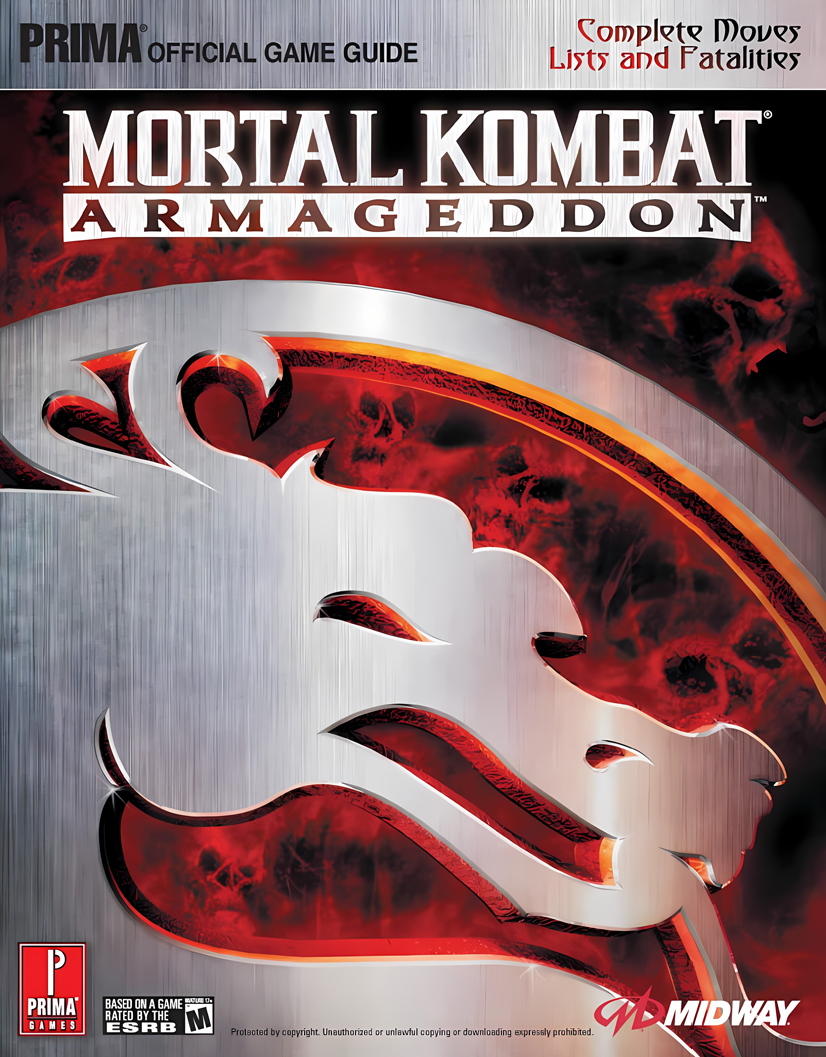 Mortal Combat Armageddon Strategy Guide 
