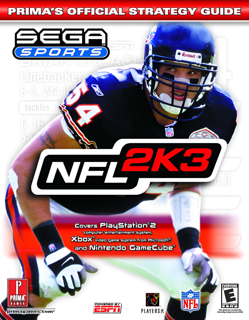 NFL 2K3 Strategy Guide